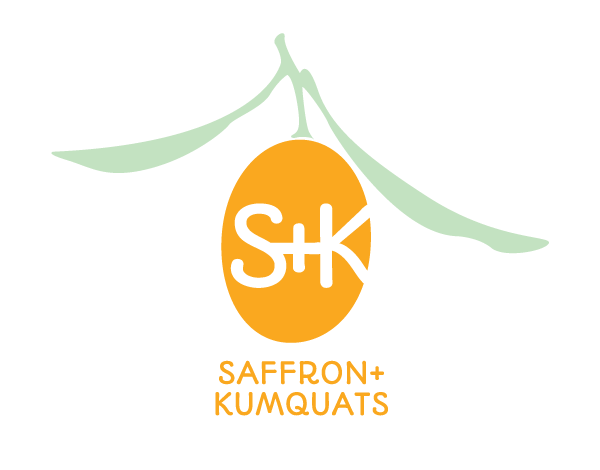 Saffron + Kumquats Logo