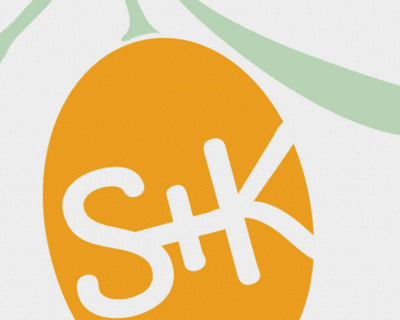 Saffron + Kumquats Logo